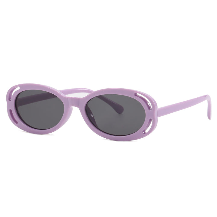 Dame moteriktig solbrille med eksotisk mønster Skanto
