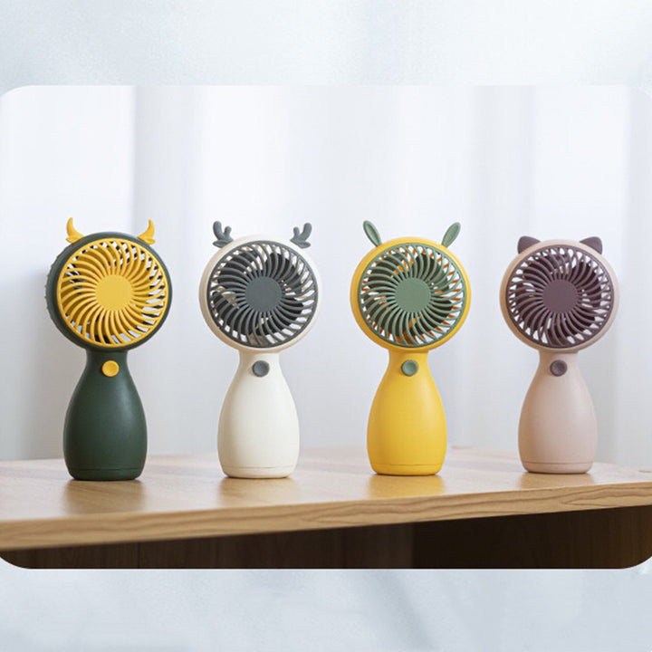 Adorable Mini Bærbar Håndholdt Vifte Skanto