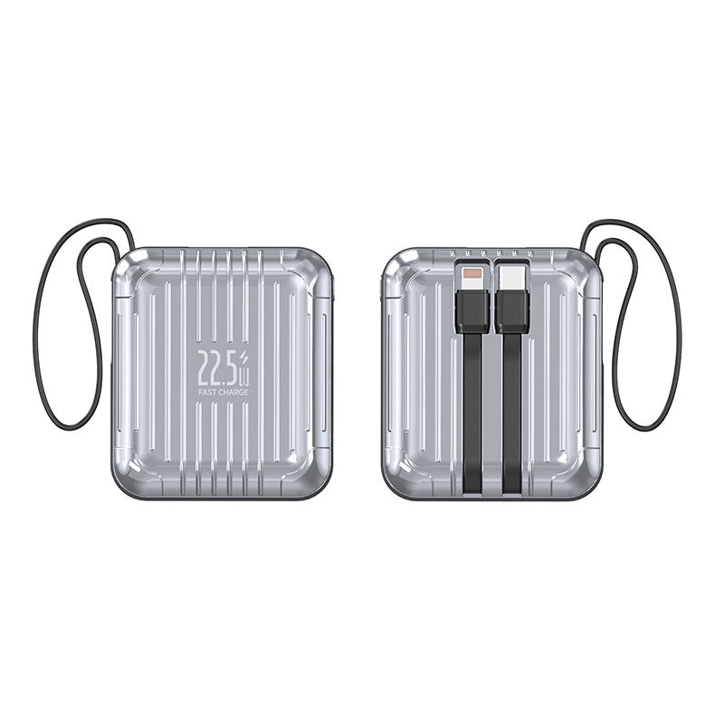 Bærbar powerbank med innovativ hurtigladefunsjon og ergonomisk design Skanto