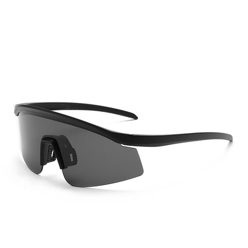 Unisex nan sportslig wraparound solbrille med polarisert glass og sklisikkert nesepad Skanto