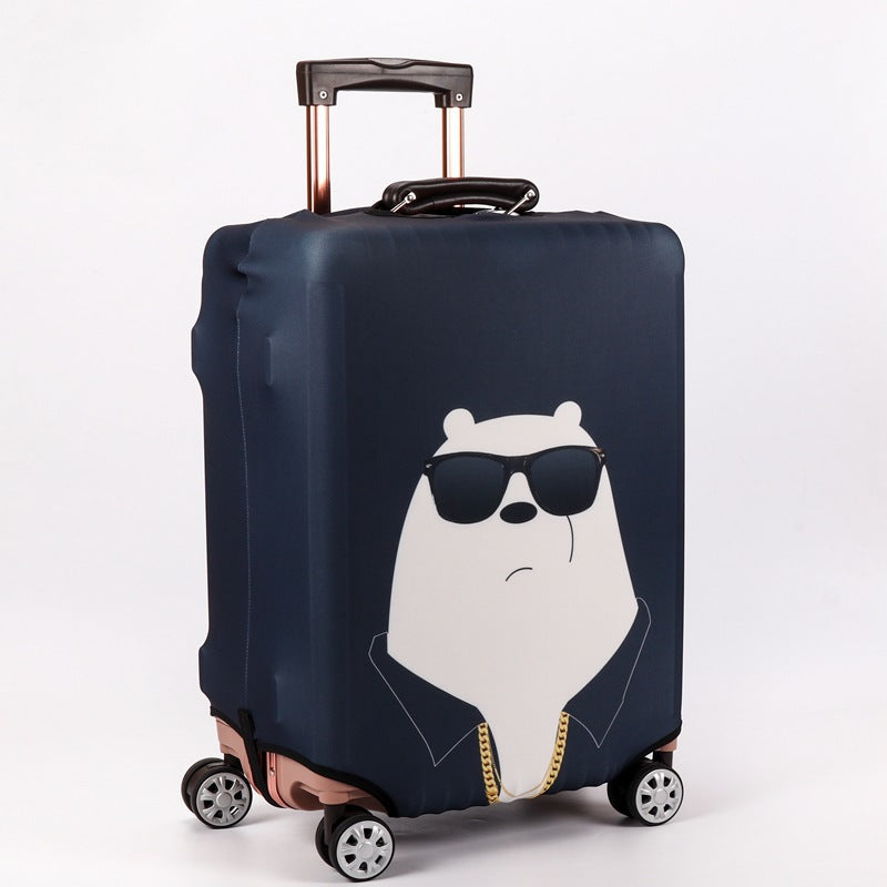 Mønstret hard shell bagasje Skanto