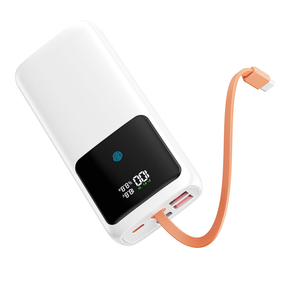 Powerbank med integrert LED-skjerm og intelligent hurtigladeport Skanto