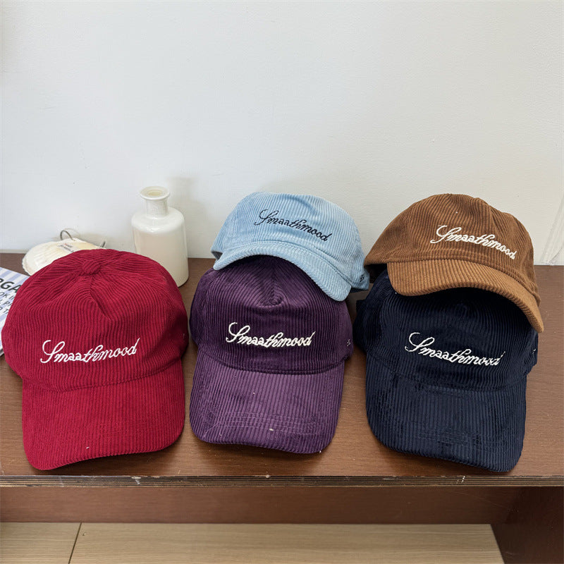 Kvinnenes Fløyelsaktige Teksturerte Baseballcaps Skanto