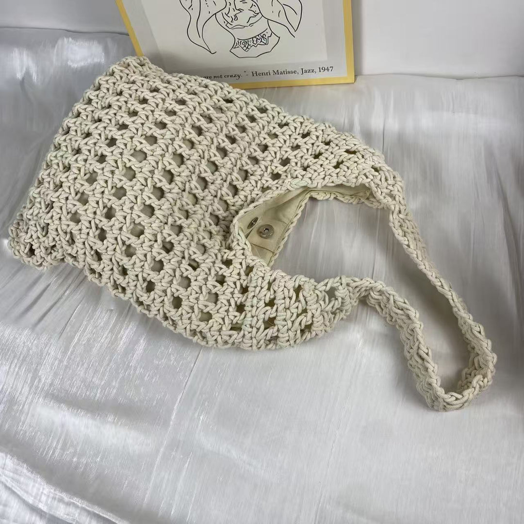 Håndlaget nett bag Skanto