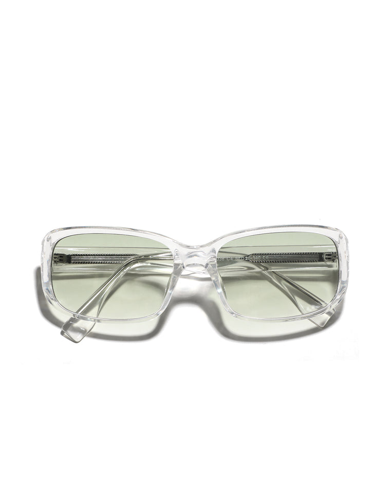 Dame moteriktig rektangulær solbrille Skanto