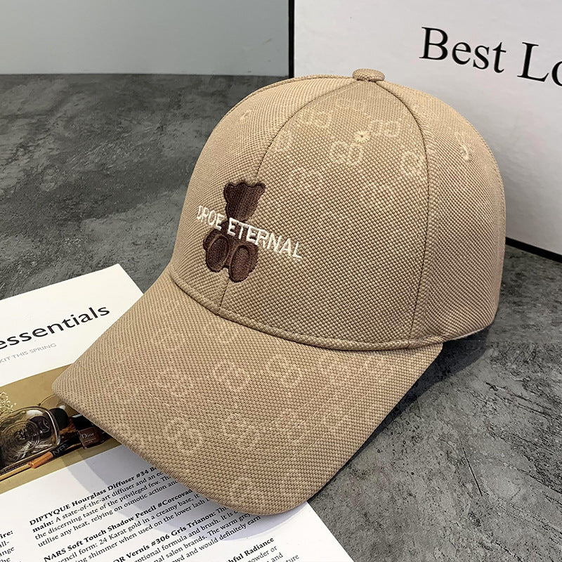 Unisex teksturert bomull baseballcaps Skanto