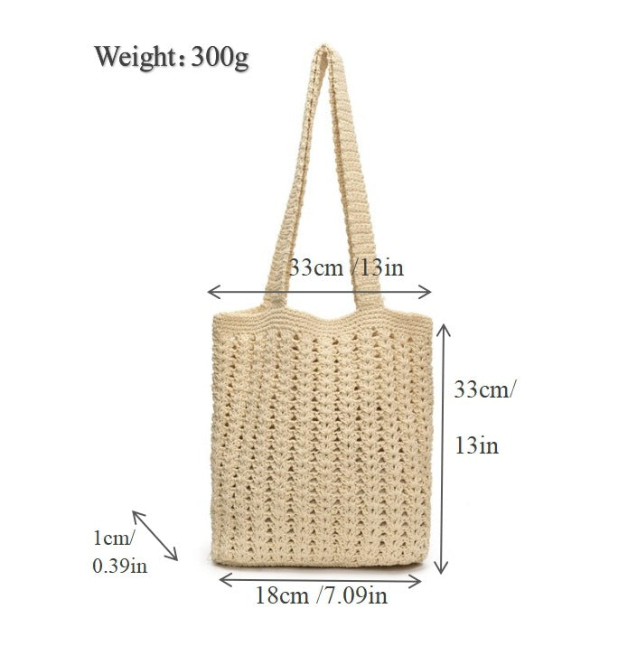 Håndlaget shopper-veske Skanto