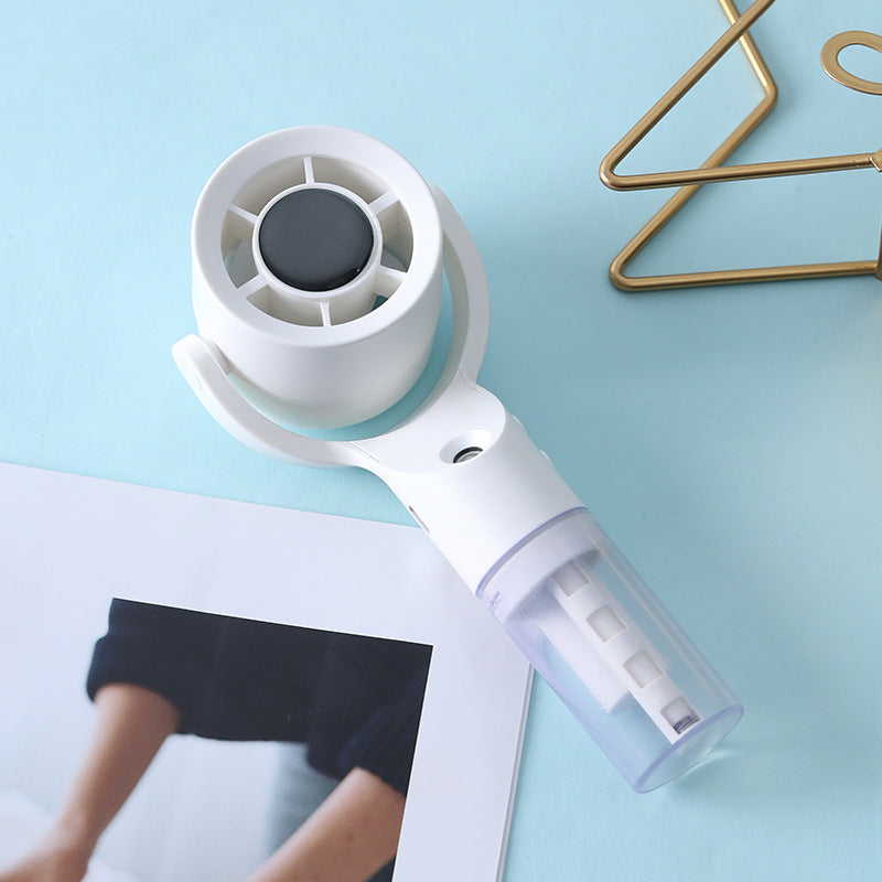 Unisex Bærbar Mini-Vifte med Vannsprayer Skanto