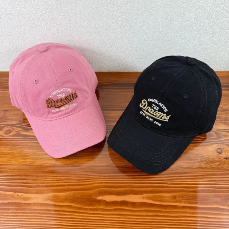 Menns Brodert Casual Justerbar Baseball Caps Skanto