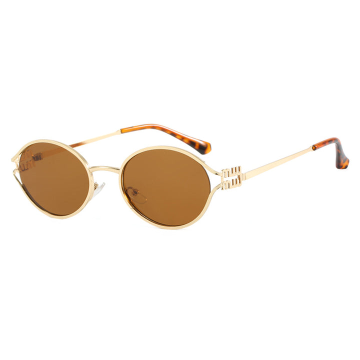 Dame elegant oval solbrill Skanto