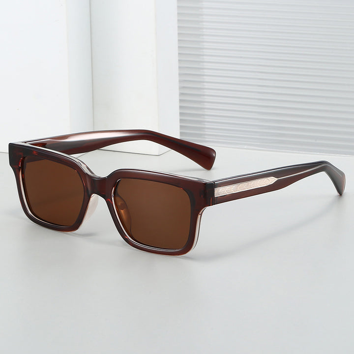 Damer trendy firkantet solbrille Skanto