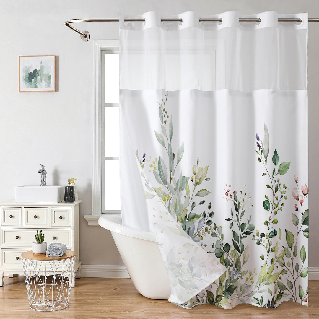 Botanisk Floral Dusjforheng Skanto