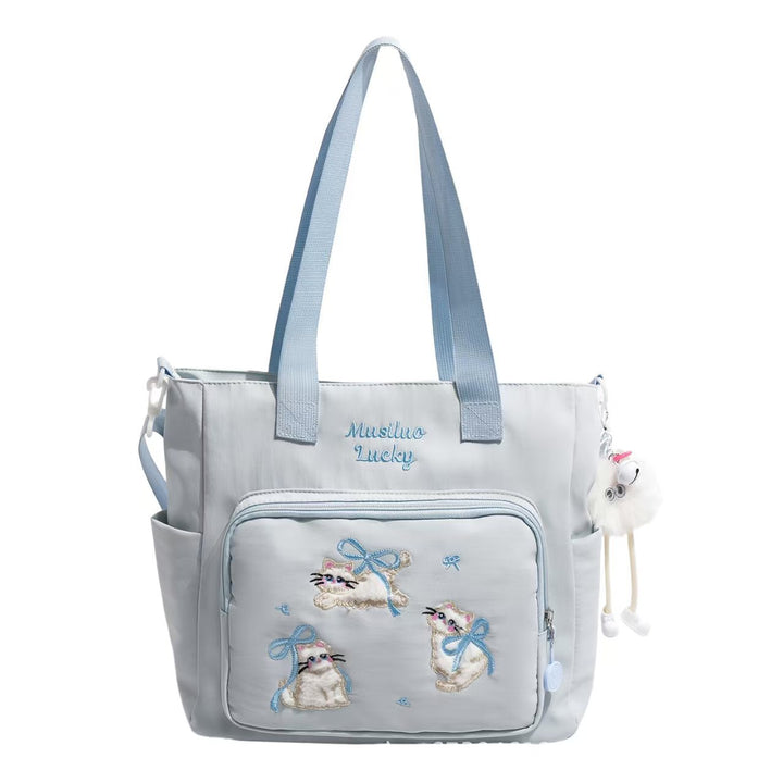 Søt Illustrert Tote Bag Skanto