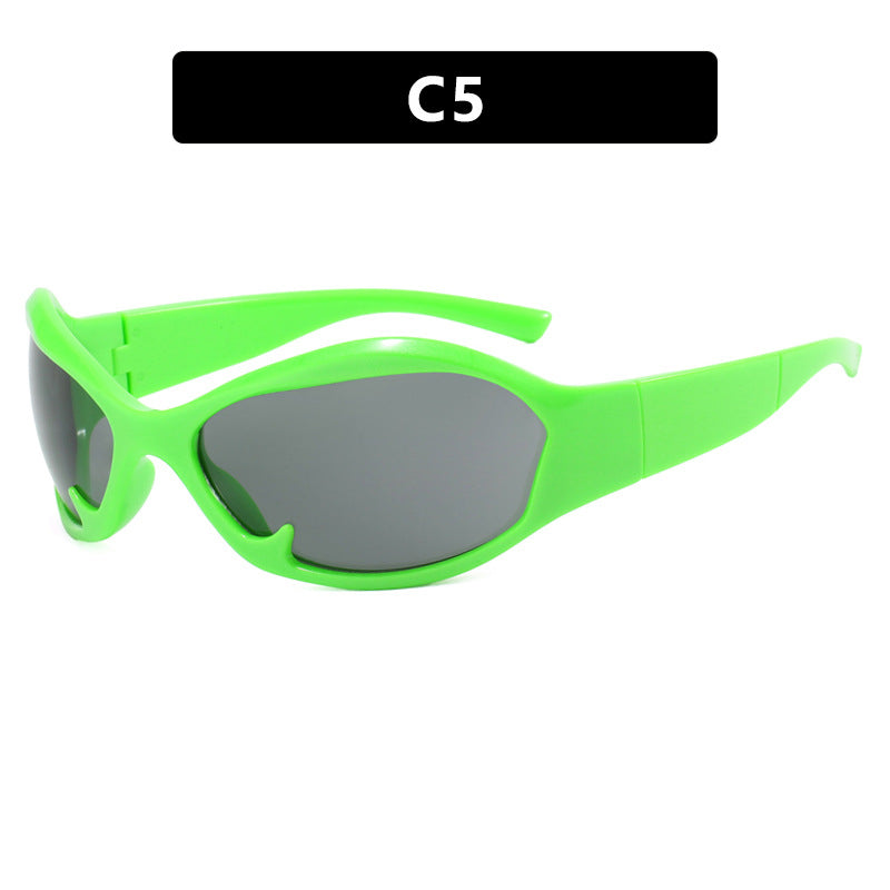 Dame Sport-solbrille med slitesterkt design og beskyttende UV-filter Skanto