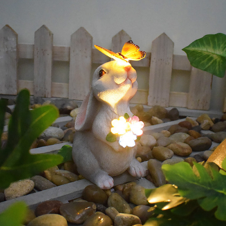 Solar Powered Succulent Turtle Planter Night Light Ornament Skanto