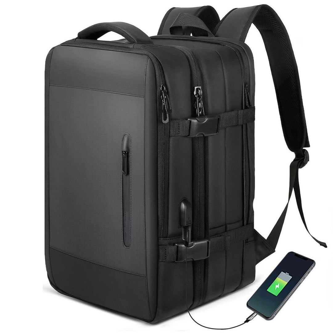 Multifunksjonell Laptop-ryggsekk Med Usb-ladeport Og Vannavvisende Materiale Skanto