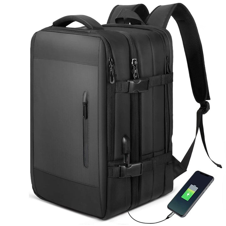 Multifunksjonell Laptop-ryggsekk Med Usb-ladeport Og Vannavvisende Materiale Skanto