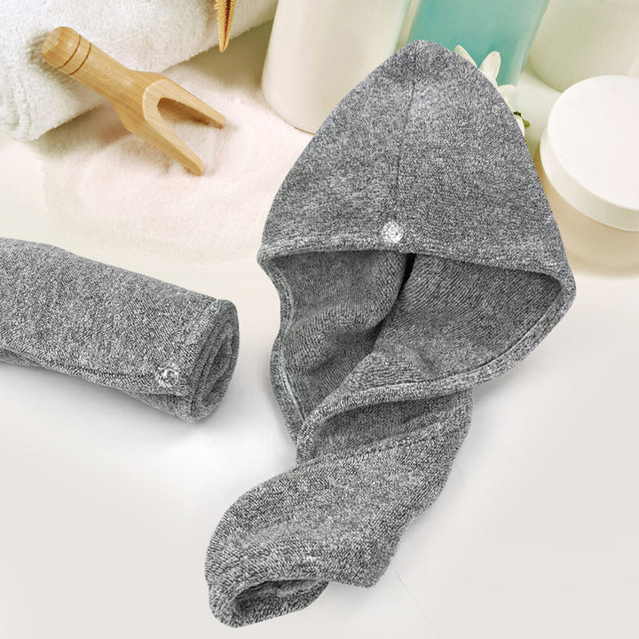 Lunt mikrofiber hårhåndklær Skanto