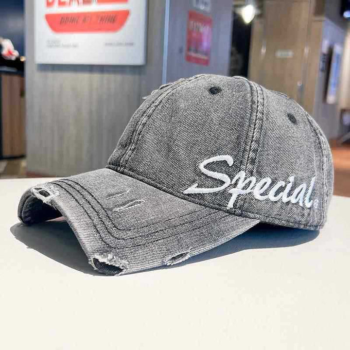 Unisex Slittet K bomull Far Cap Skanto