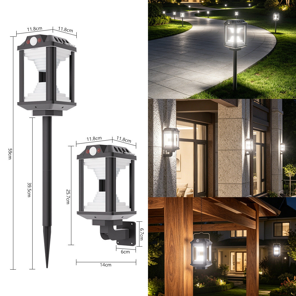 Utendørs solenergi LED-lanterne Skanto