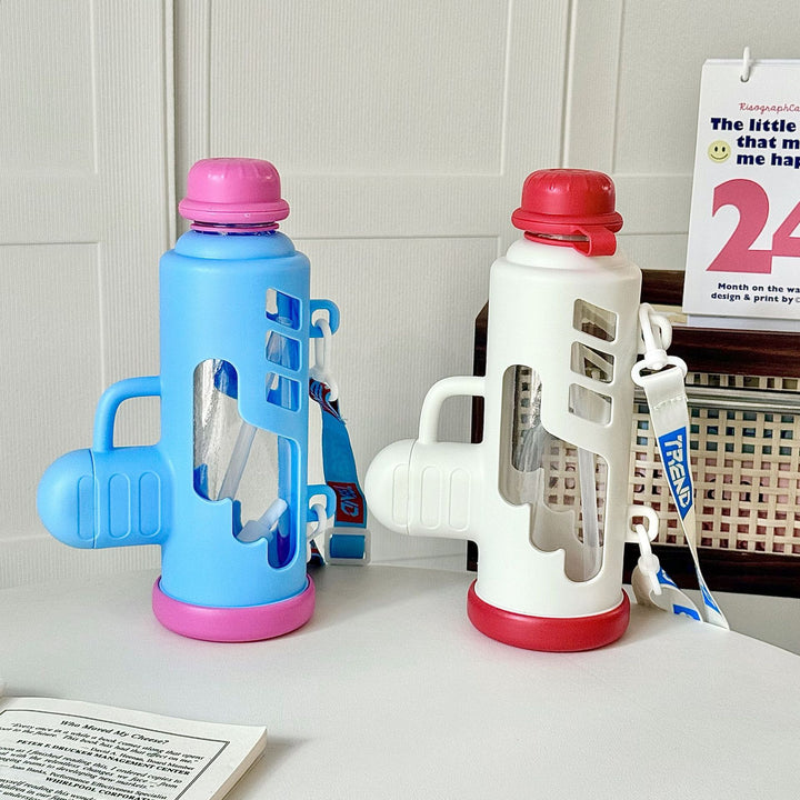 Damen Trendige Wasserflasche mit innovativem Design und praktischem Tragegriff Skanto