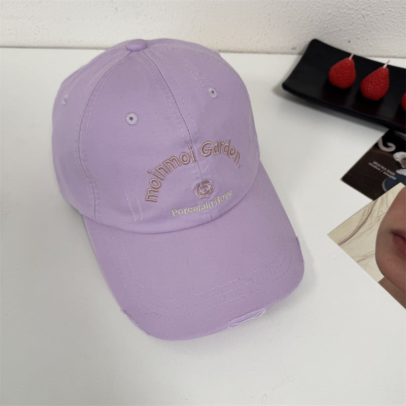 Kvinnenes broderte casual solbeskyttelseshatt Skanto