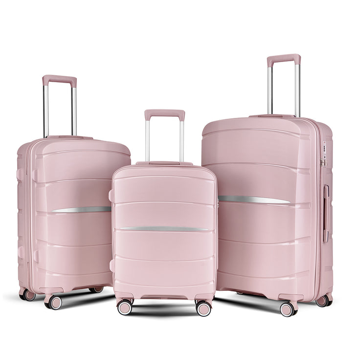 Unisex Premium Multi-Størrelse Hard Shell Koffert Sett Skanto