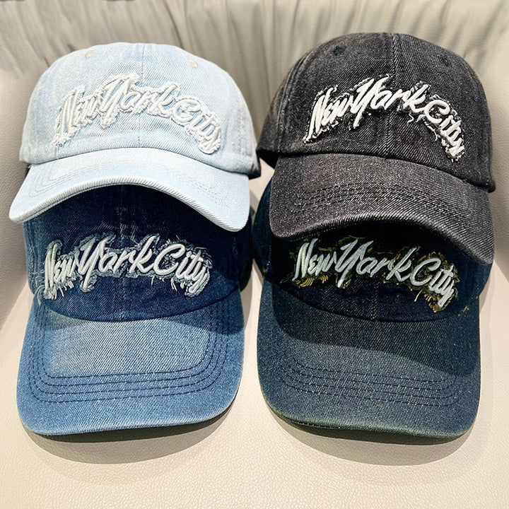 Kvinnenes Slitt Denims Caps Skanto