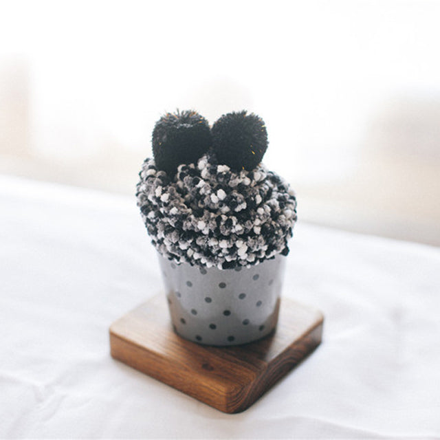 Skanto | Komfortabel Gave Pom Pom Cupcake Sokker