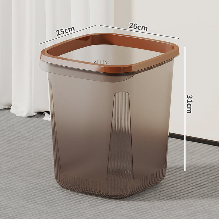 Kvinnelig elegant og praktisk søppelbøtte med ergonomisk håndtak Skanto
