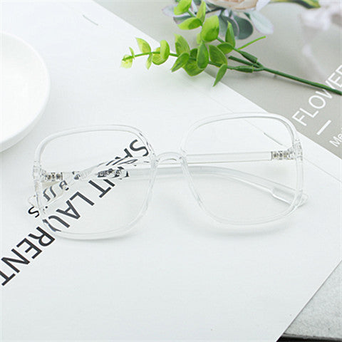 Dame kvadratisk designerbrille med moderne mønster Skanto