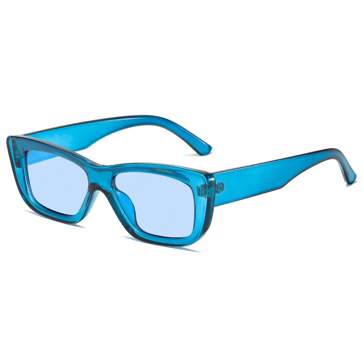 Dame moteriktig solbrille med rektangulært ramme Skanto