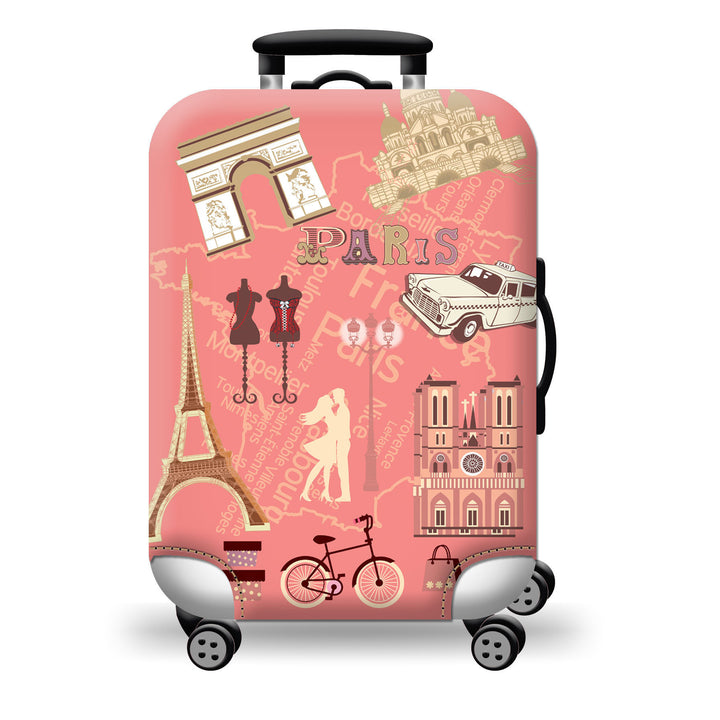 Hard Shell Bagasje med Jord Design Skanto