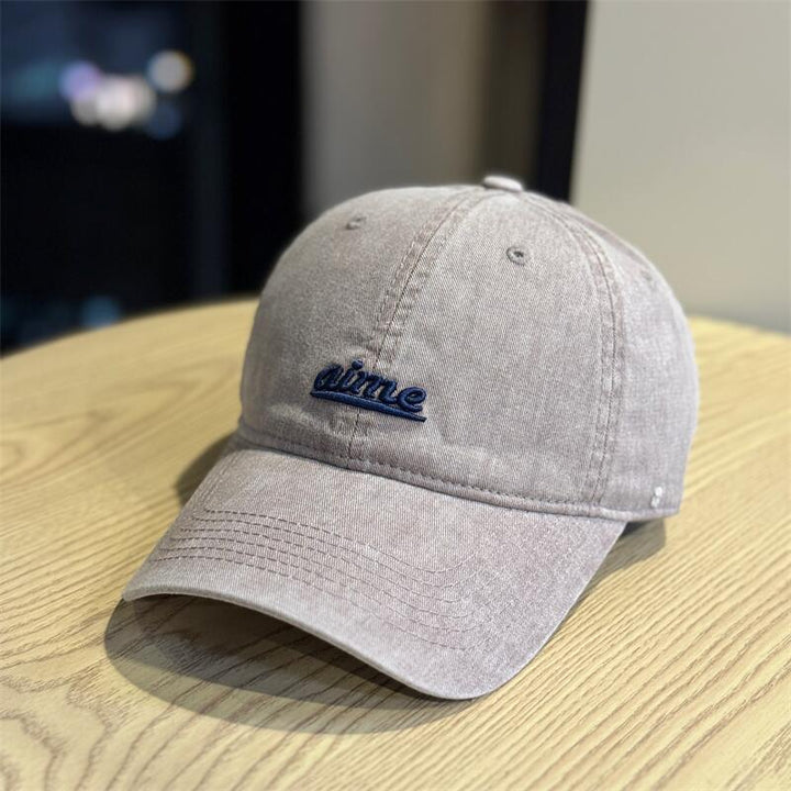 Kvinne Casual Vintage-Inspirert Bomull Baseball Cap Skanto