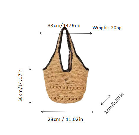 Makramee Strandveske I Den Elegante Boho-Stilen Skanto