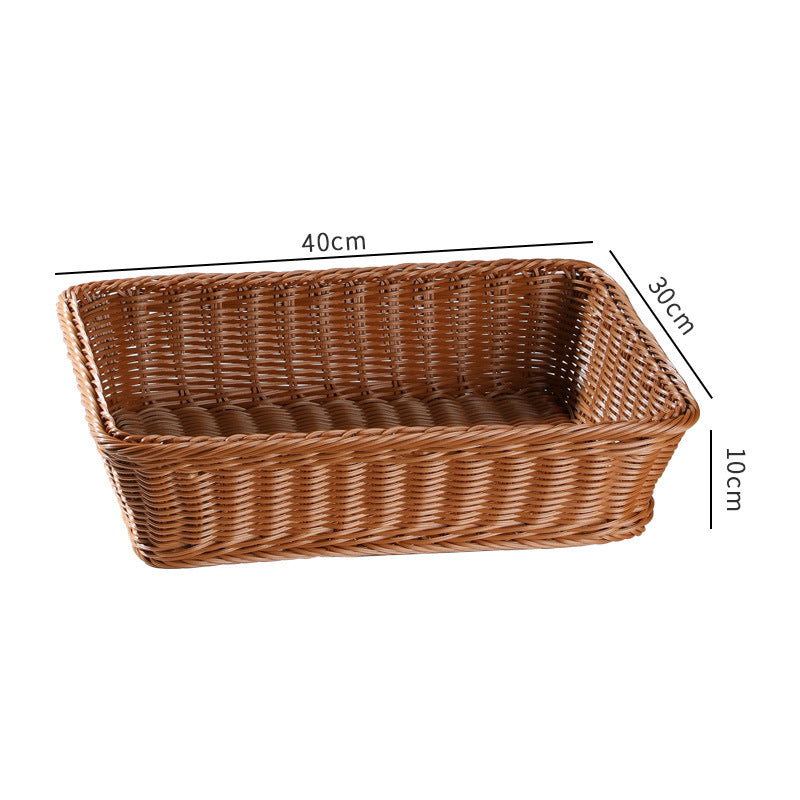 Håndvevd rustikk oppbevaringskurv med ergonomisk design Skanto