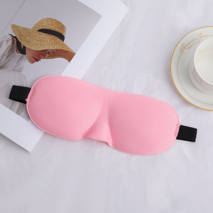 Unisex nan lysblokkende reise-maske med termoplastisk nylonhylse og bredt komfortbånd Skanto