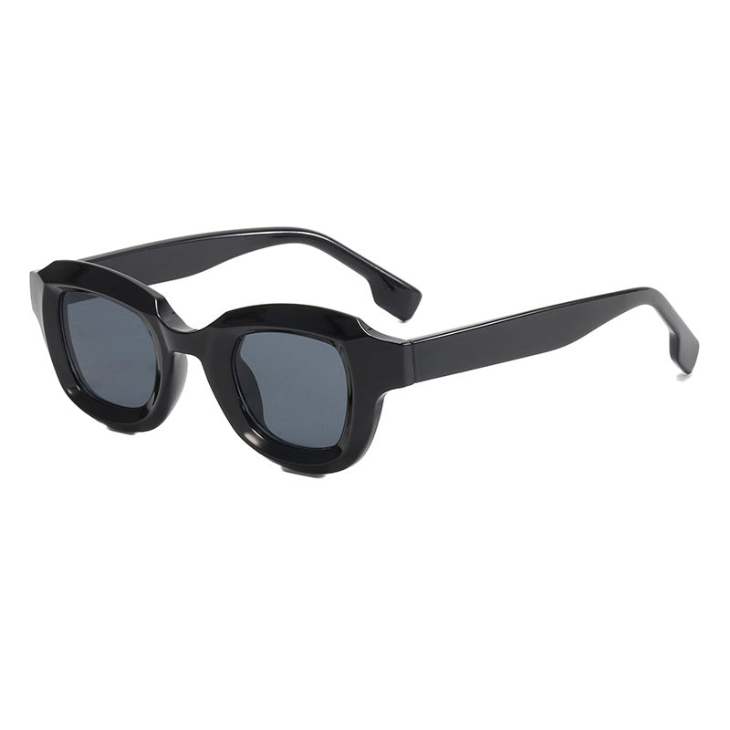 Dame Moderne Geometrisk Solbrille Skanto