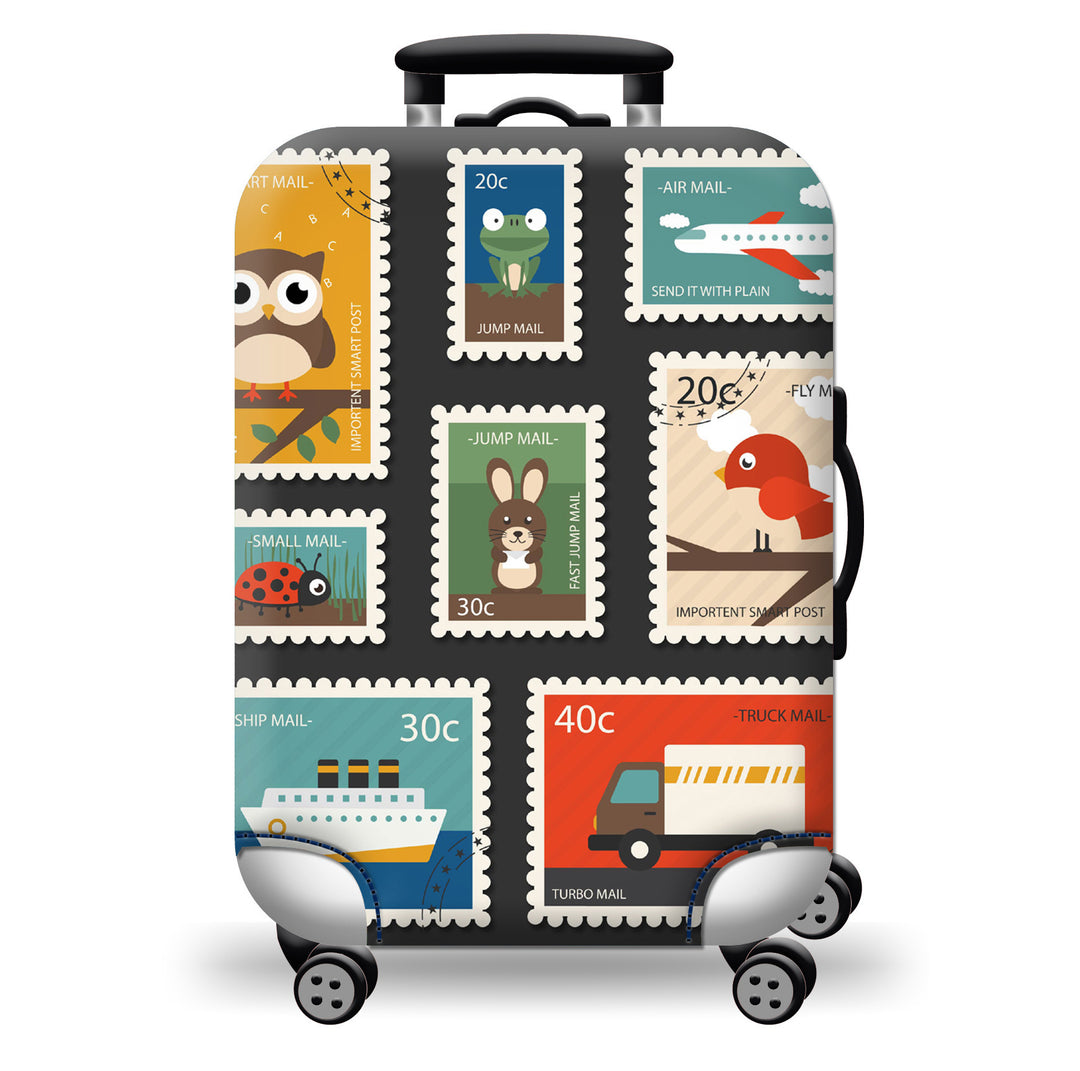 Hard Shell Bagasje med Jord Design Skanto