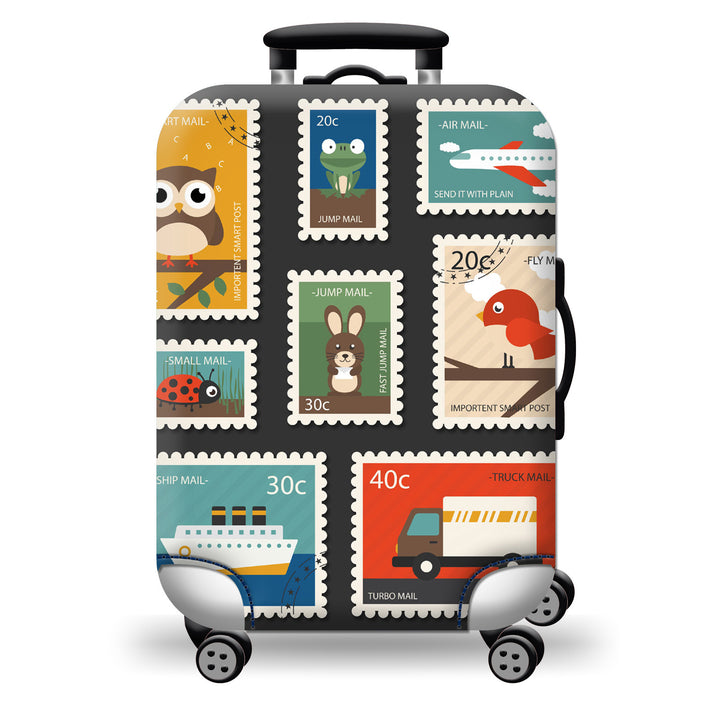 Hard Shell Bagasje med Jord Design Skanto
