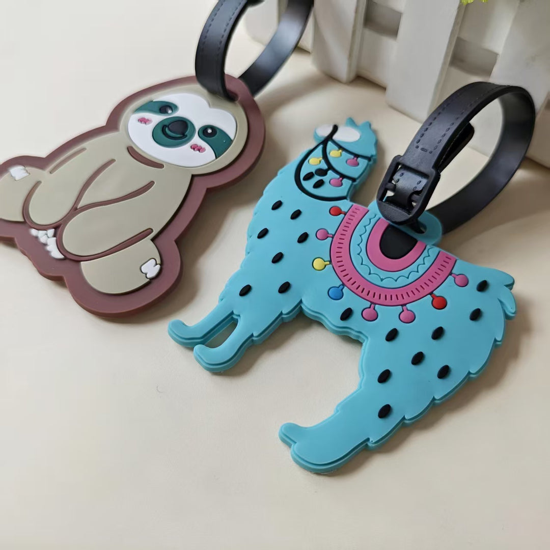 Unisex Cartoon Dog Luggage Tag Skanto