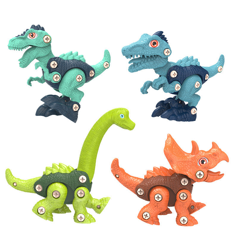 Skanto | Dinosaur Konstruksjon & Skrue Lekesett