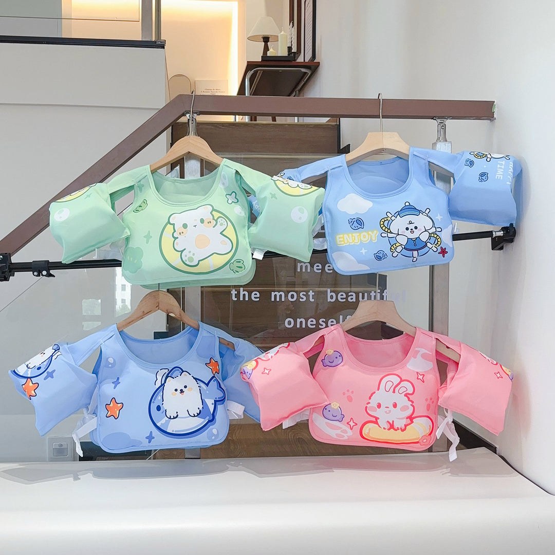 Unisex oppustbar svømmehjelp med søtt design Skanto