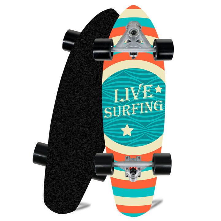Mini Cruiser Skateboard med Ergonomisk Design Skanto