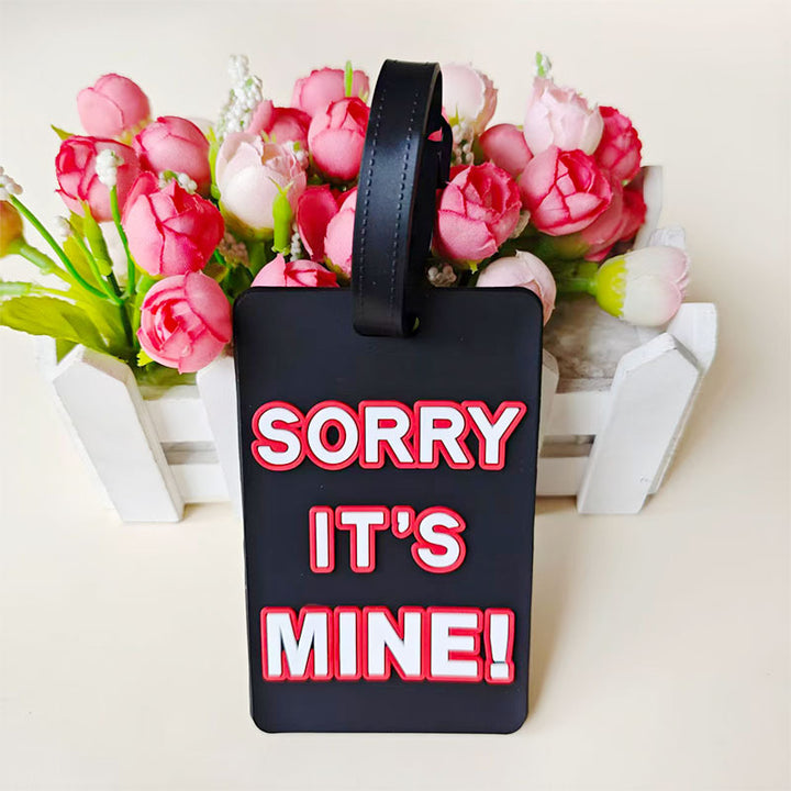 Unisex Funny Statement Luggage Tag Skanto