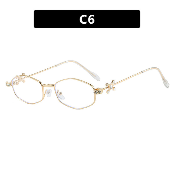 Dame solbrille med elegante akenter og UV-beskyttelse Skanto