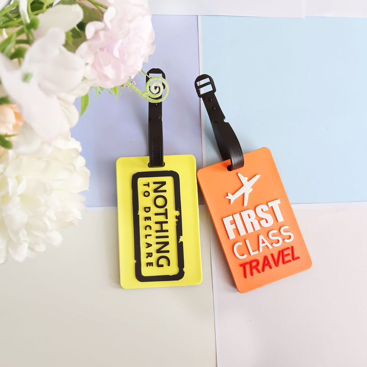Unisex Koffertagg med flymotiv Skanto