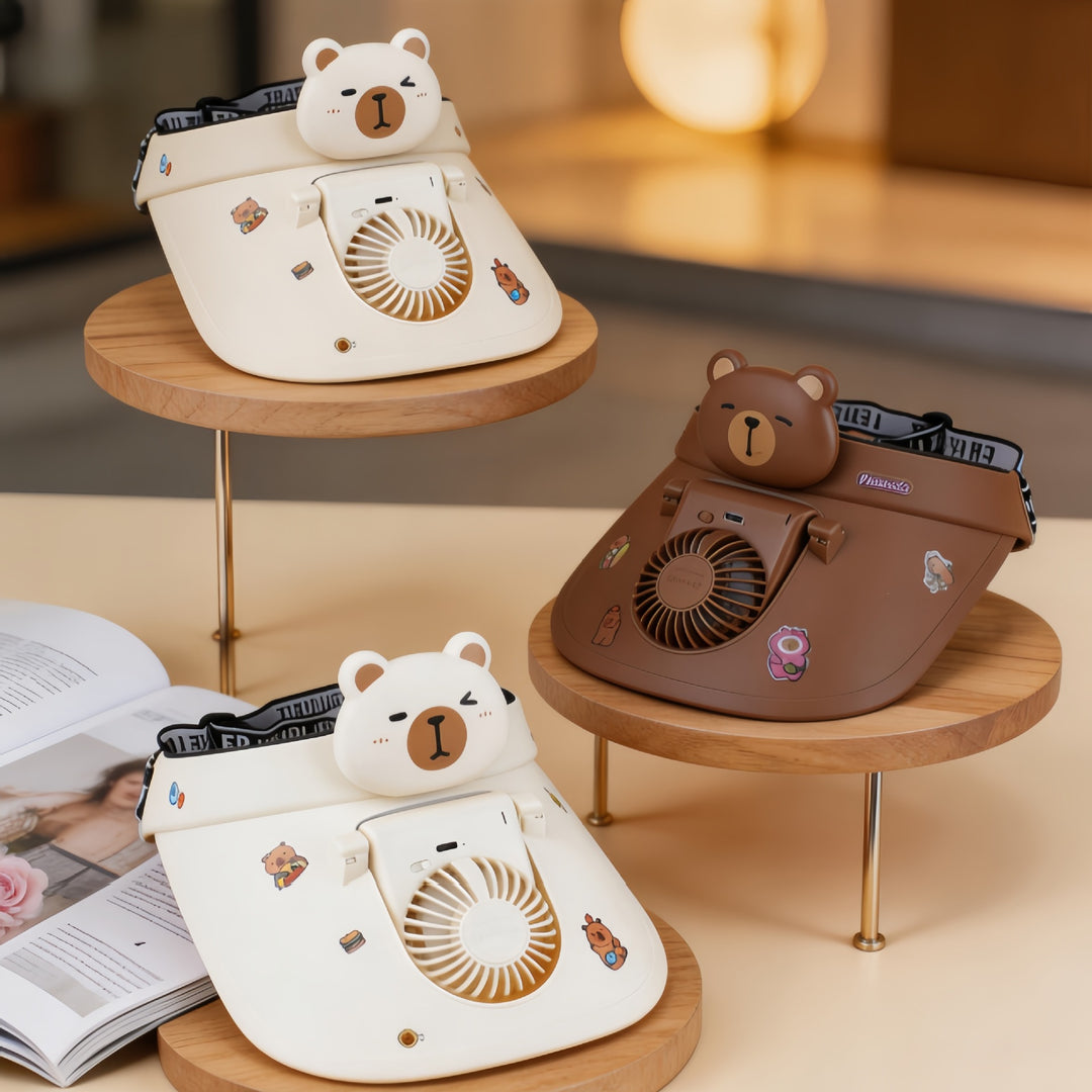 Dame Bærbar USB Bordvifte med søtt Panda-design Skanto
