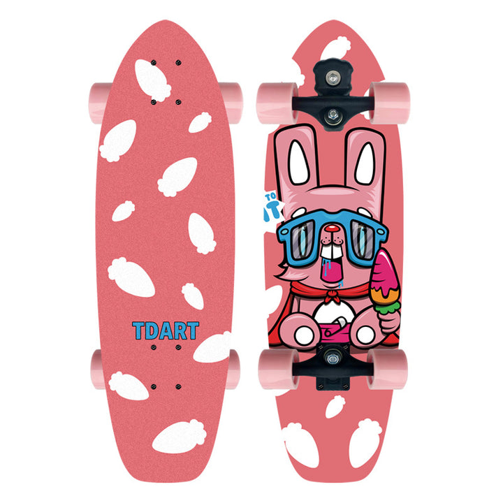 Tematisert Mini Cruiser Skateboard Skanto