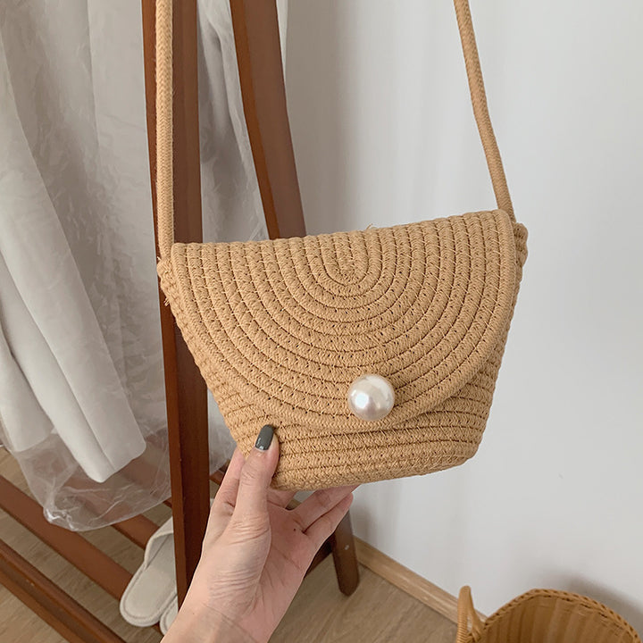 Umhengesekk med Elegant Perle Lås Skanto